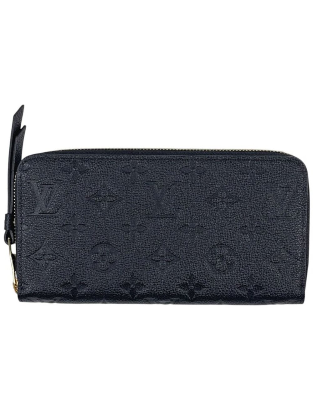 Louis Vuitton Zippy Wallet Zip Around Monogram Empreinte Noir